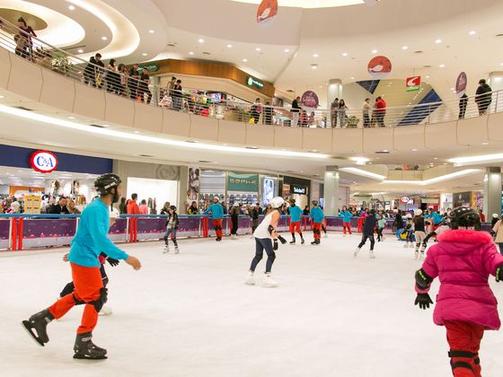 Patinação no Gelo no ParkShoppingBarigüi
