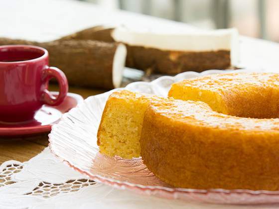 Bolo de aipim