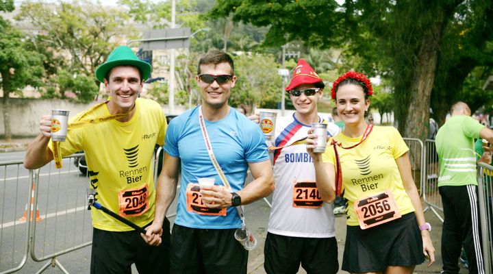 Além de água, corrida no Parque Barigui vai ter hidratação com chope