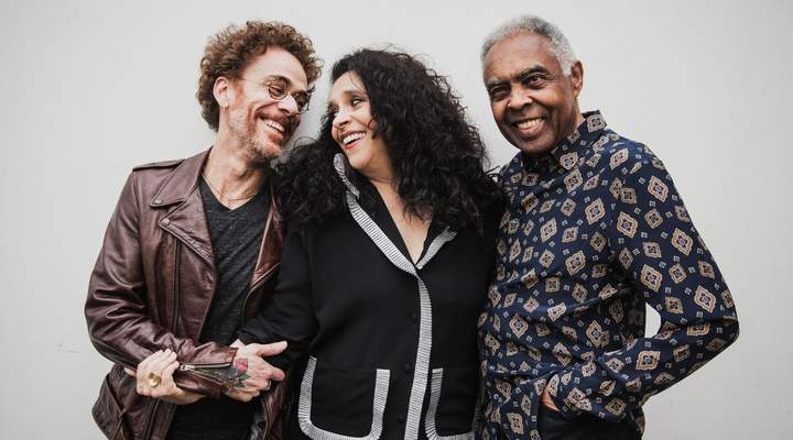 Encontro inédito reúne Gil, Gal e Nando Reis na Ópera de Arame