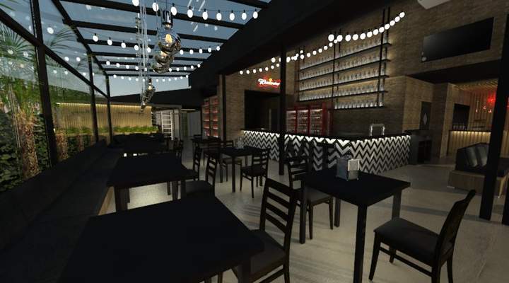 Novo bar na Itupava reúne palco, pista, bares, adega e comidinhas