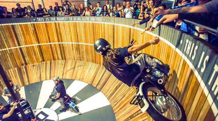 Com "muro da morte", BMS Motorcycle é evento para loucos por motocicletas