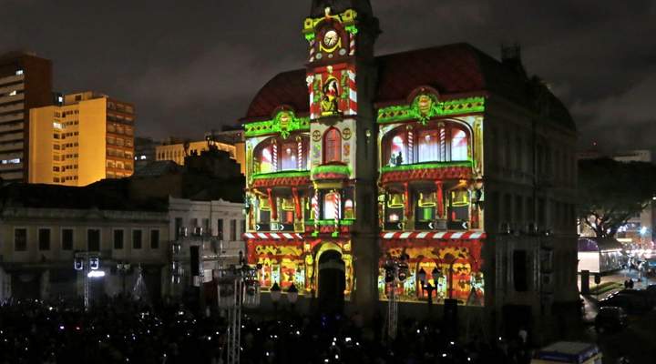 Paço da Liberdade ganha vida com iluminação em espetáculo nesta quinta-feira (7)