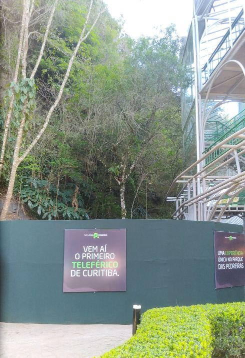 primeiro teleférico curitiba ópera de arame