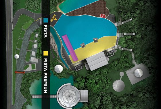 Vai ao show do Aerosmith? Veja o mapa de setores e saiba por onde entrar na Pedreira